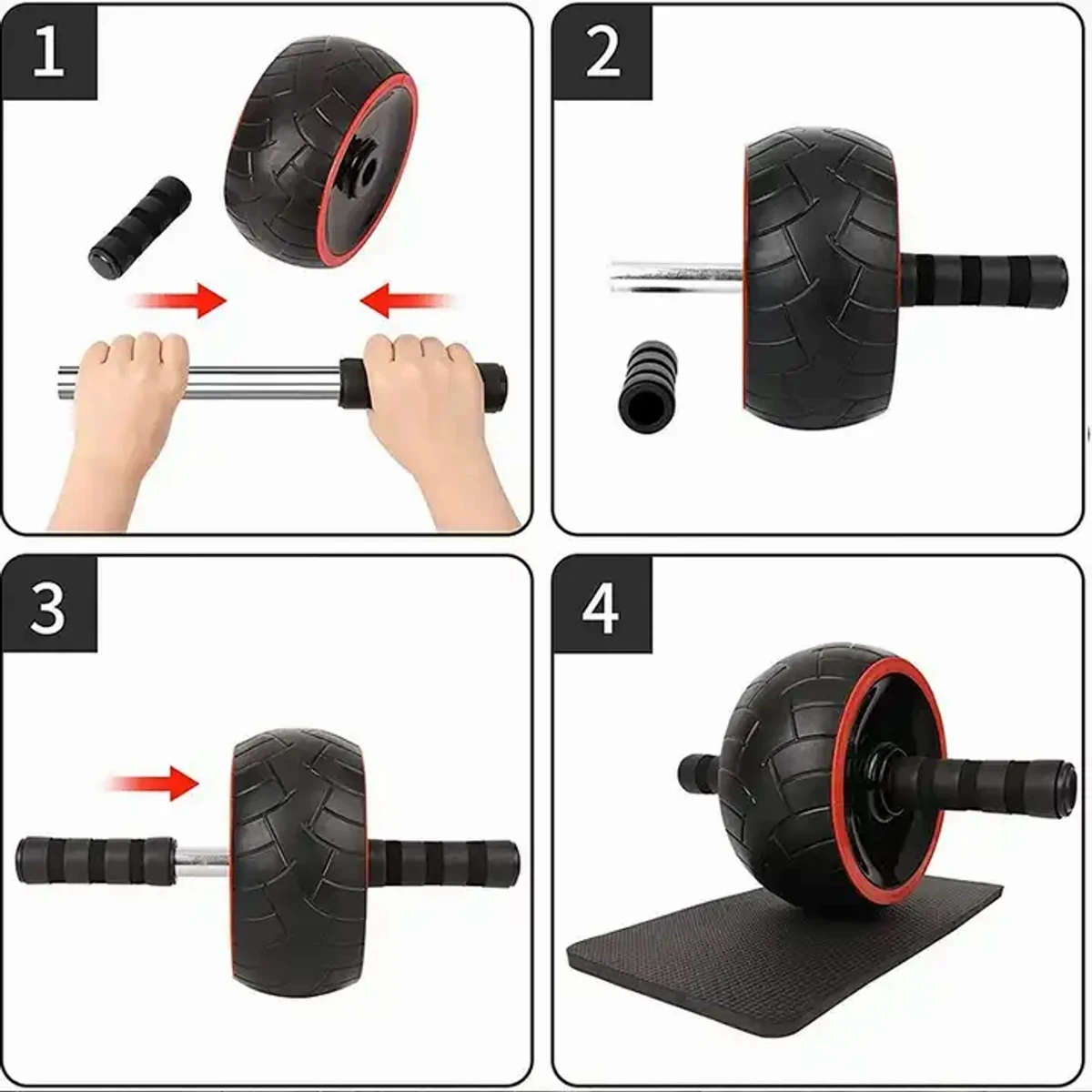 Ab Exercise Wheel Power Roller